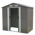 Wallaroo 4ft x 6ft Grey Garden Shed