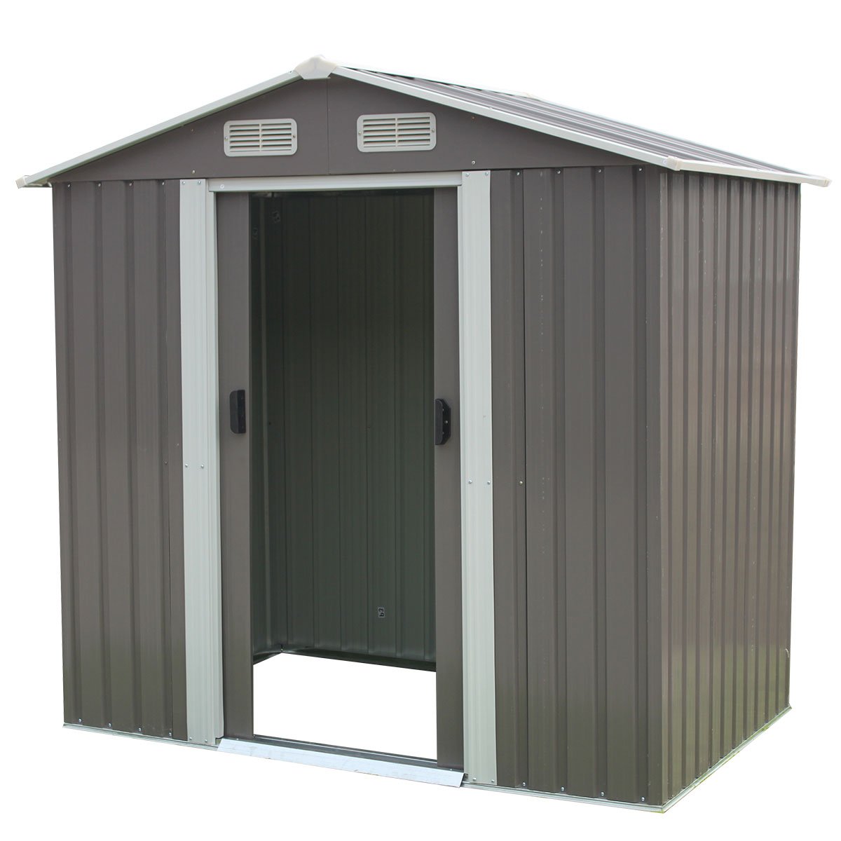 Wallaroo 4ft x 6ft Grey Garden Shed