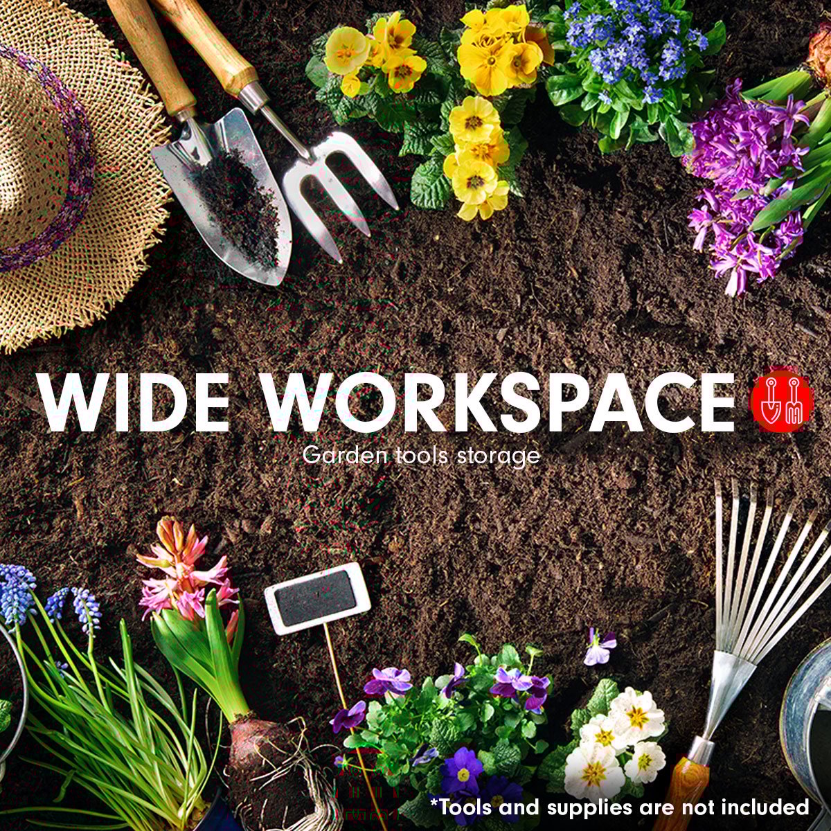 Wallaroo 4ft x 6ft Grey Garden Shed