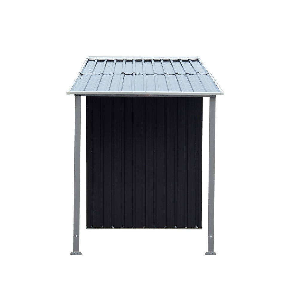Wallaroo 4x8ft Zinc Steel Garden Shed