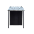 Wallaroo 4x8ft Zinc Steel Garden Shed