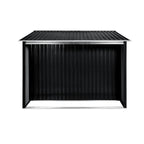 Wallaroo 6x8FT Garden Shed in Black