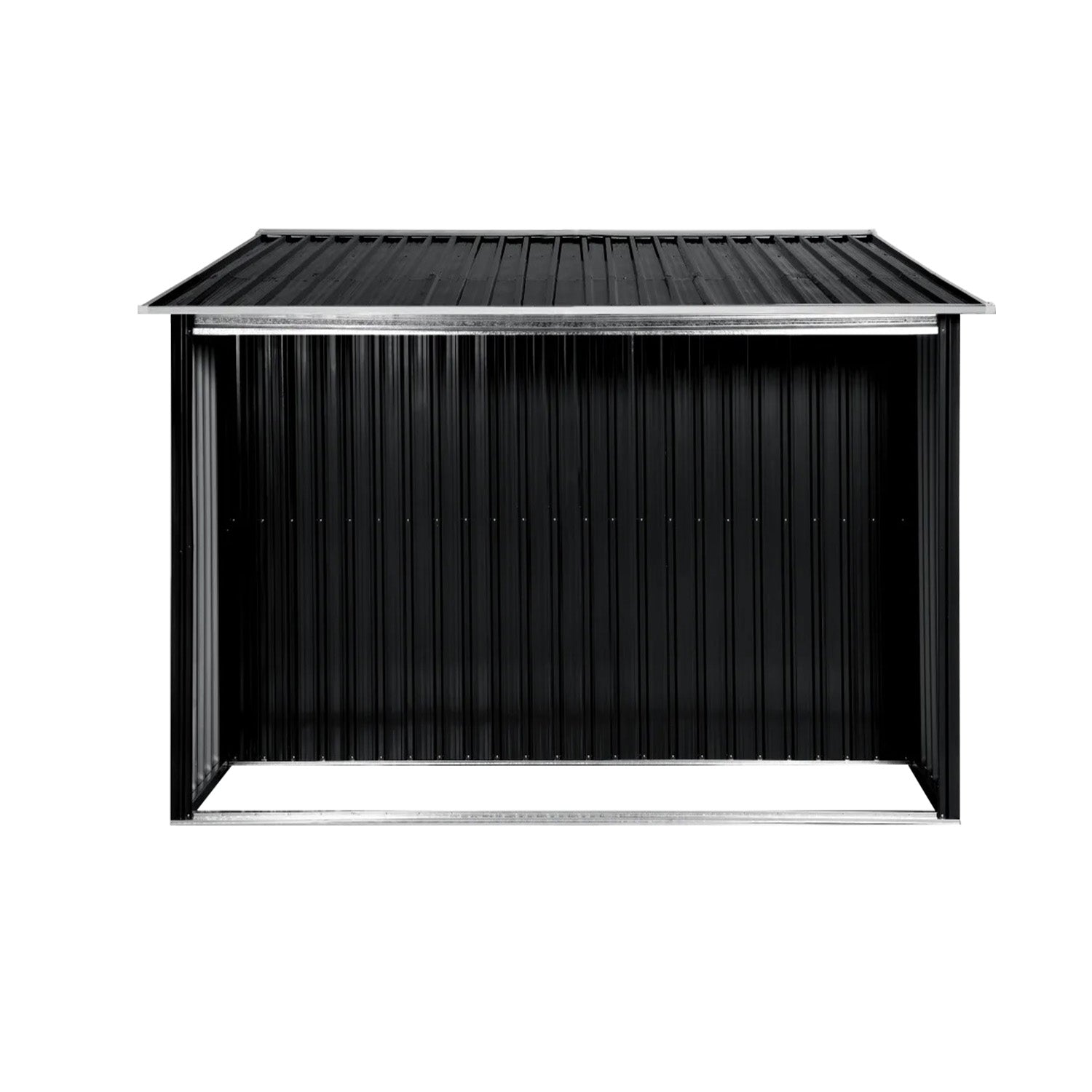 Wallaroo 6x8FT Garden Shed in Black