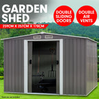 Wallaroo 8ft x 8ft Spire Roof Garden Shed