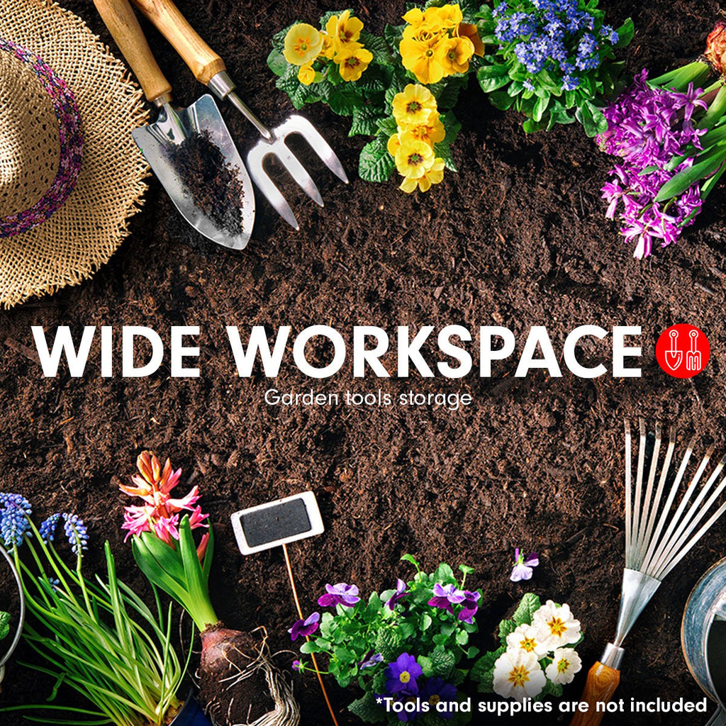 Wallaroo 8ft x 8ft Spire Roof Garden Shed