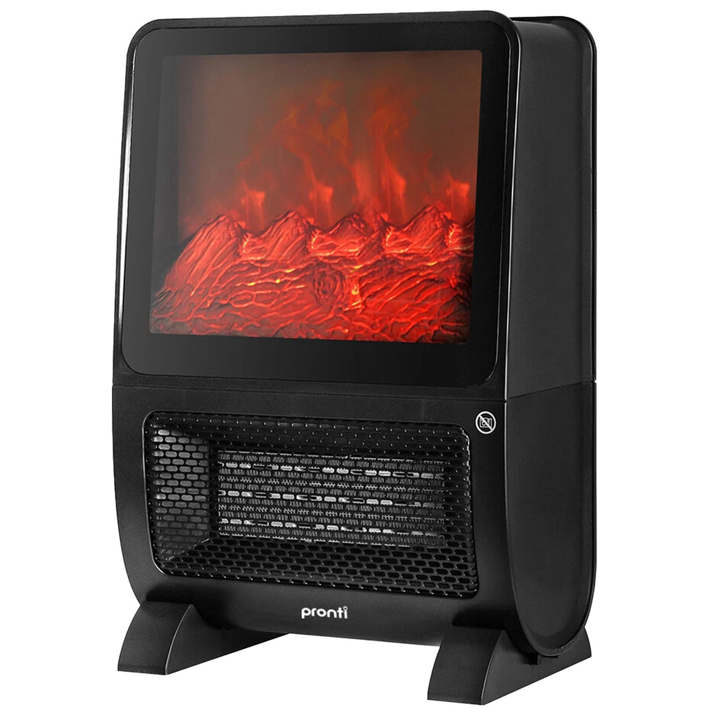 Pronti 2000W 3D Fire PTC Electric Portable Room Heater
