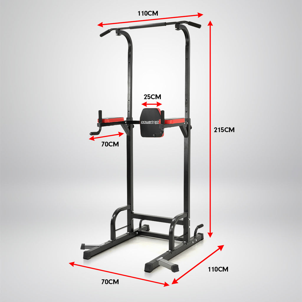 Powertrain Multi Station Chin-Up and Dip Tower