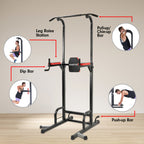 Powertrain Multi Station Chin-Up and Dip Tower