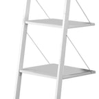 Sarantino Amelia White 5-Tier Ladder Shelf