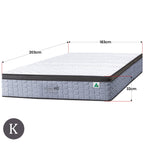 Laura Hill Luxurious 5-Zone Flex Pocket Spring Mattress