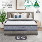 Laura Hill Luxurious 5-Zone Flex Pocket Spring Mattress