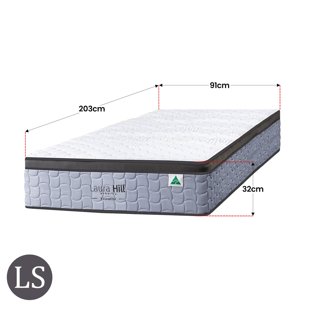 Laura Hill Luxurious 5-Zone Flex Pocket Spring Mattress