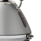Morphy Richards 1.5L Venture Collection Pyramid Kettle in Steel Grey