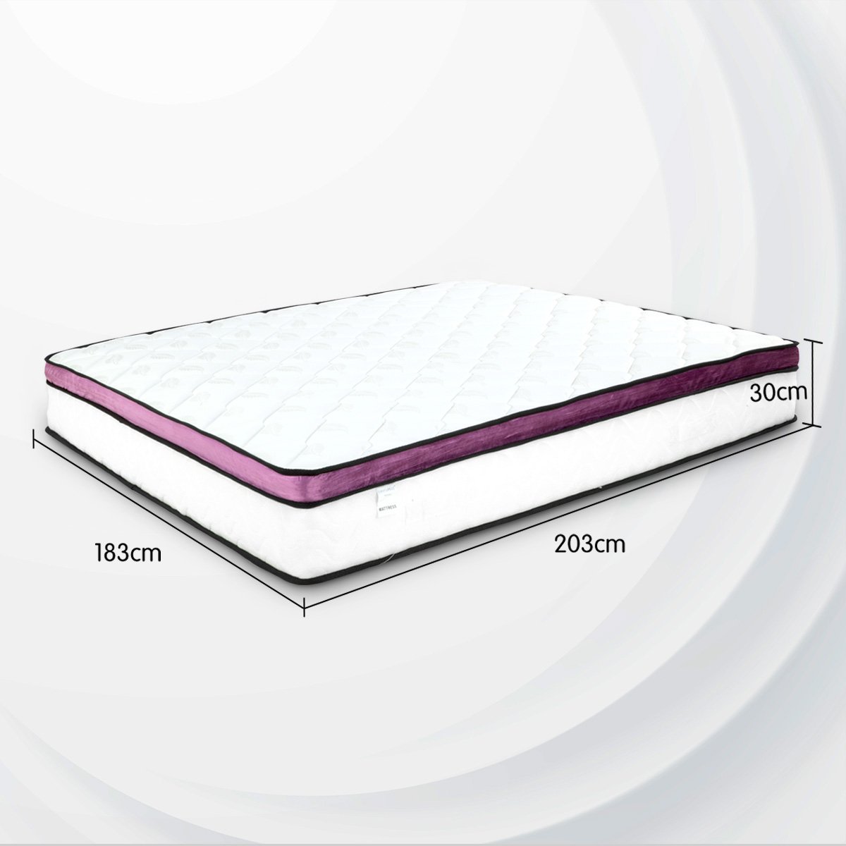 Laura Hill King Mattress - Gel-Infused Comfort