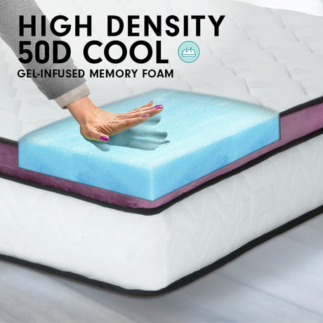 Laura Hill King Mattress - Gel-Infused Comfort