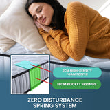 Laura Hill King Single Mattress - Pocket Spring Comfort