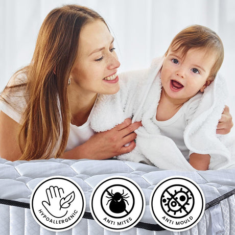 Laura Hill King Single Mattress - Pocket Spring Comfort