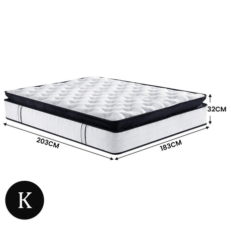 Laura Hill King Euro Top Mattress