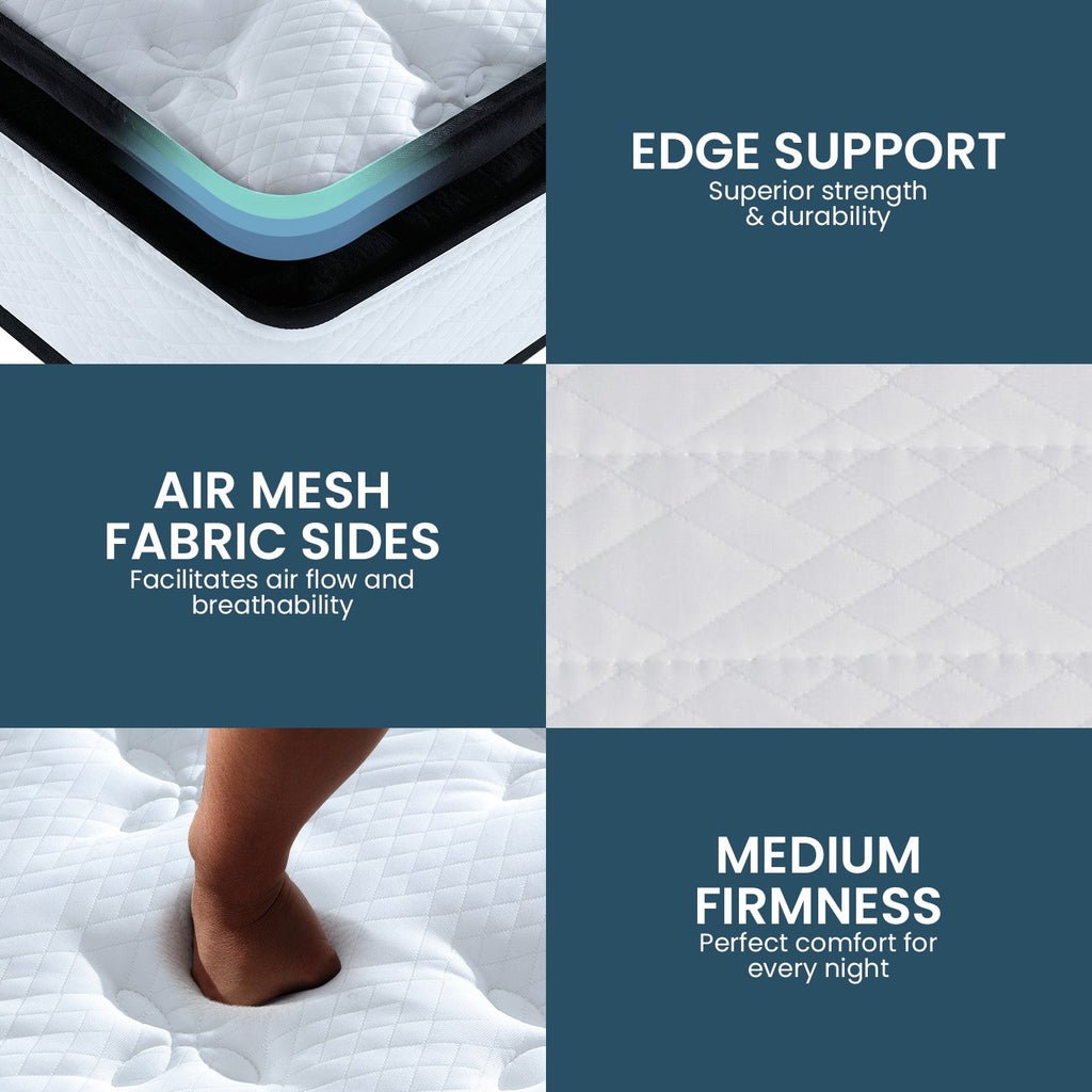 Laura Hill King Single Euro Top Mattress