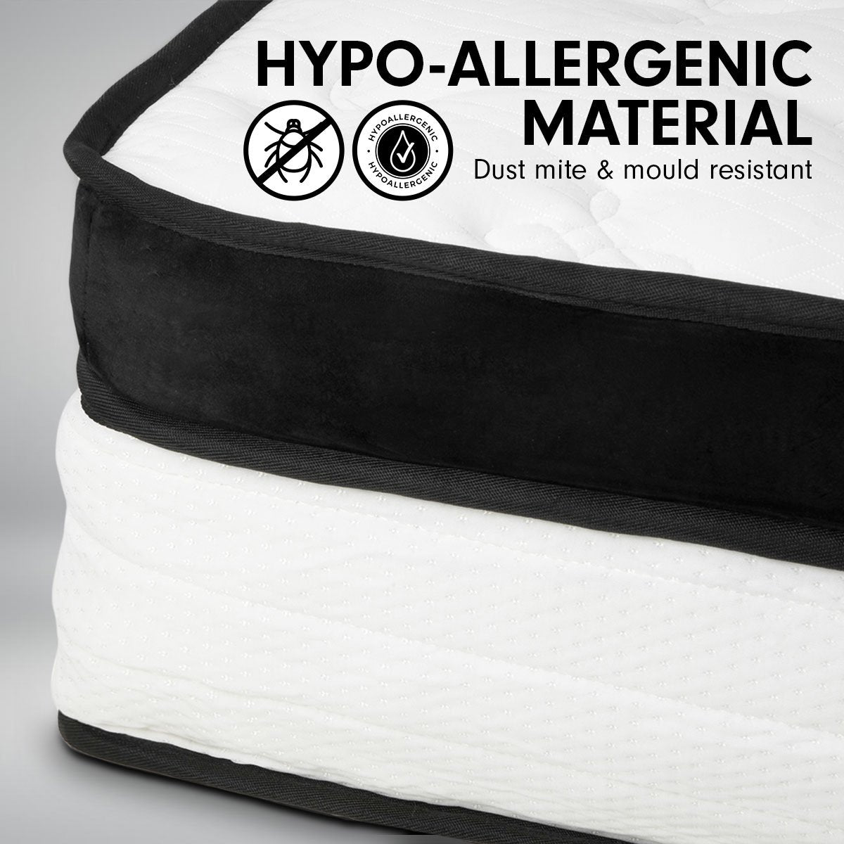 Laura Hill Euro Top Single Mattress 32cm