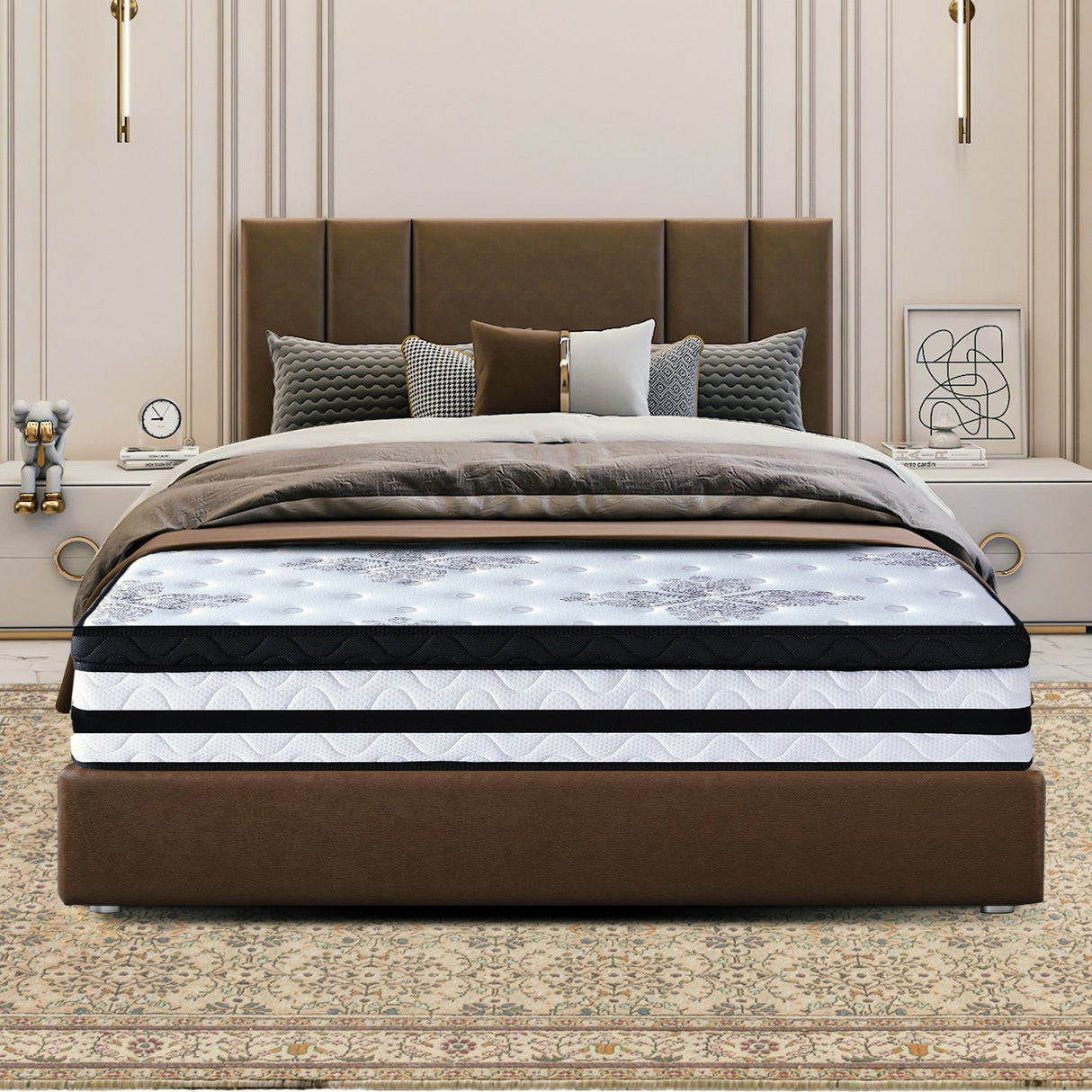Laura Hill King Single Euro Top Mattress