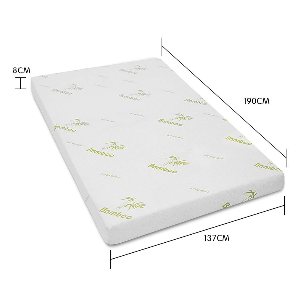 Laura Hill Gel Memory Foam Mattress Topper