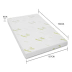 Laura Hill Gel Memory Foam Mattress Topper