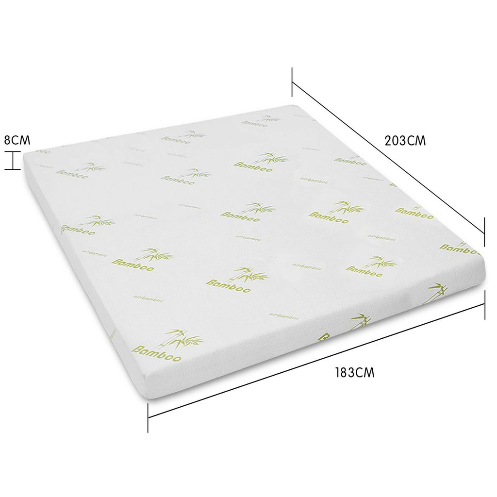 Laura Hill Gel Memory Foam Mattress Topper