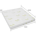 Laura Hill Gel Memory Foam Mattress Topper