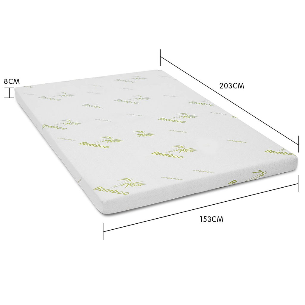Laura Hill Gel Memory Foam Mattress Topper