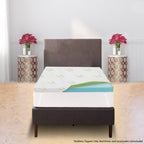 Laura Hill Gel Memory Foam Mattress Topper