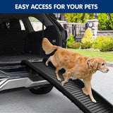 Furtastic Foldable Dog Car Ramp - Black