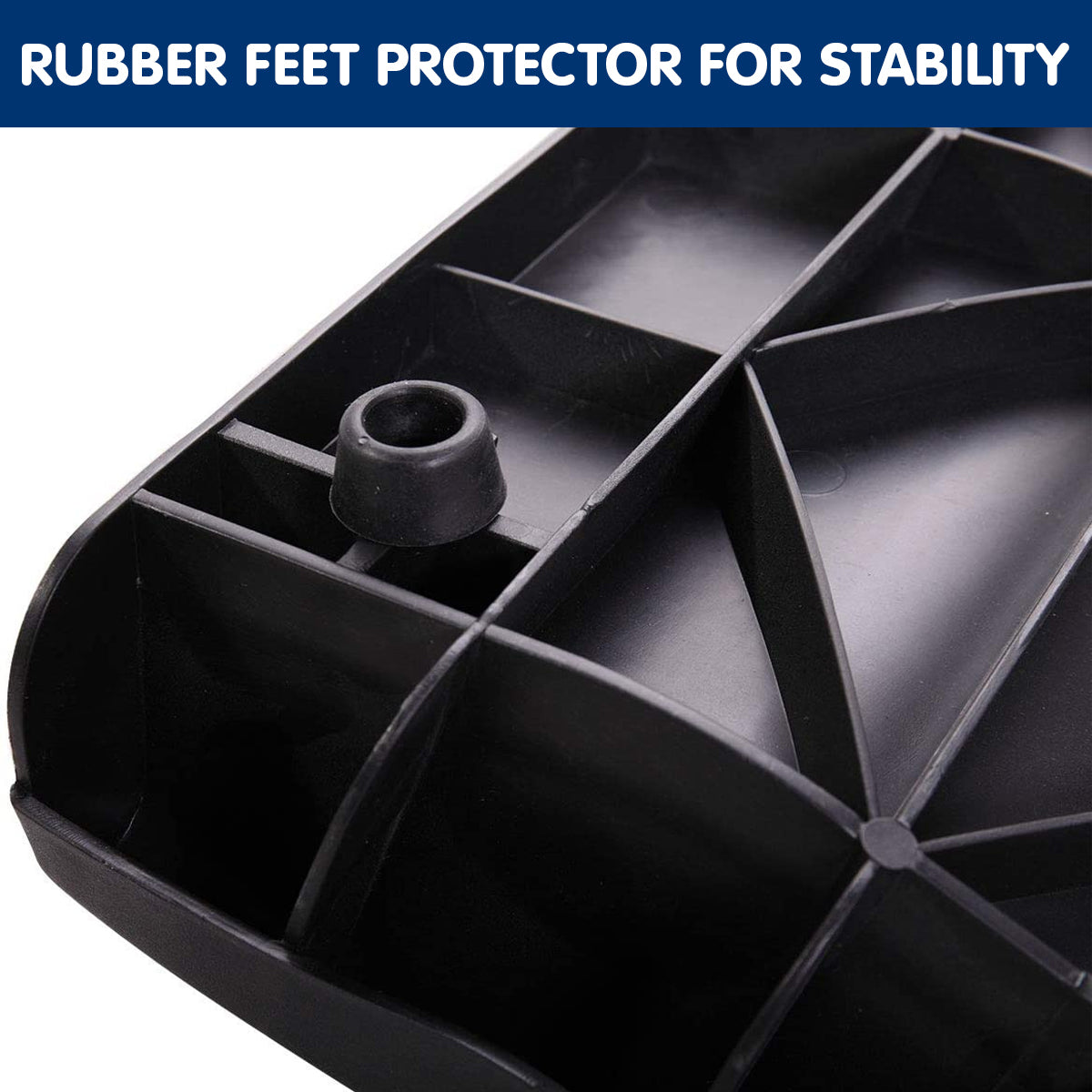 Furtastic Foldable Dog Car Ramp - Black