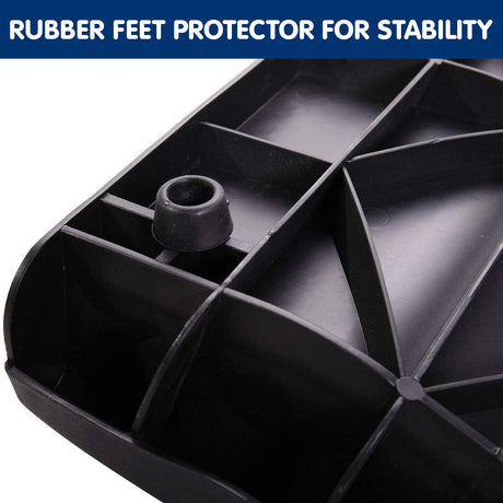 Furtastic Foldable Dog Car Ramp - Black