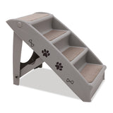 Furtastic Foldable Pet Stairs - Grey