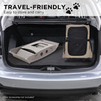 Furtastic Foldable Pet Stairs - Grey