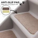 Furtastic Foldable Pet Stairs - Grey