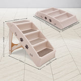 Furtastic Foldable Pet Stairs - 50cm