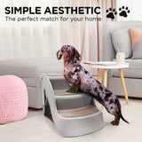 Furtastic Foldable Pet Stairs - Grey