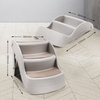 Furtastic Foldable Pet Stairs - Grey