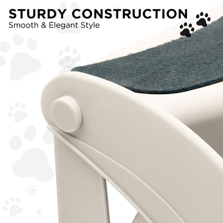 Furtastic Foldable Pet Stairs Ramp - 38cm