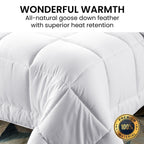 Laura Hill 500GSM Goose Down Comforter - Queen