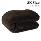 Laura Hill Luxurious Faux Mink Comforter