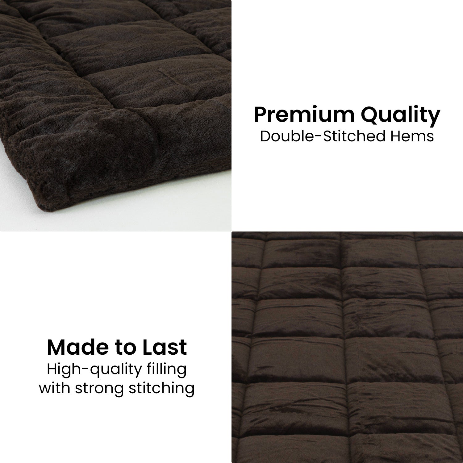 Laura Hill Luxurious Faux Mink Comforter