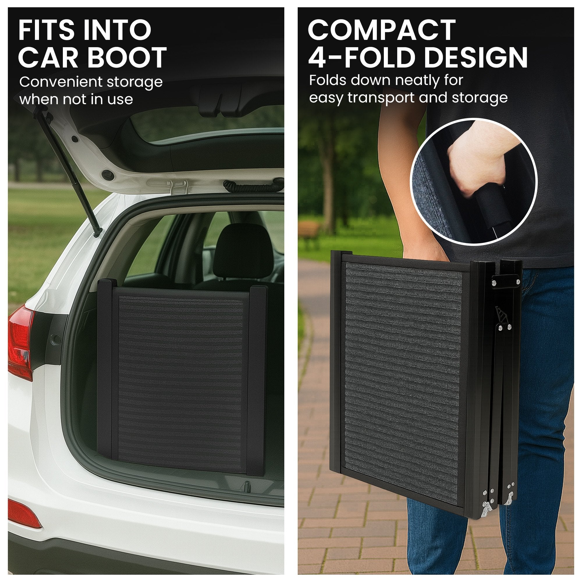 Furtastic Portable Pet Ramp for Vehicles