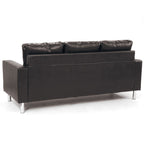Sarantino Modular Faux Leather Corner Sofa