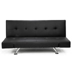 Sarantino Brooklyn Faux Leather Sofa Bed