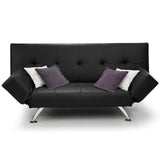 Sarantino Brooklyn Faux Leather Sofa Bed