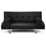 Sarantino Brooklyn Faux Leather Sofa Bed