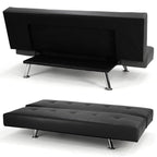 Sarantino Brooklyn Faux Leather Sofa Bed